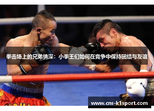 拳击场上的兄弟情深：小拳王们如何在竞争中保持团结与友谊